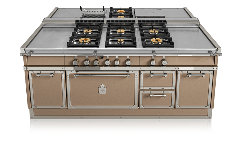 RESTART Профессиональный кухонный остров 208 см | Officine Gullo